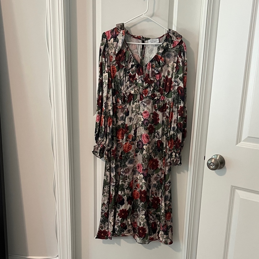 & Other Stories Multicolor Floral Long Sleeve Dress